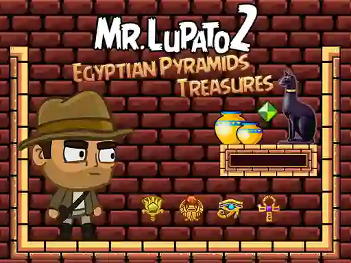 Spel Mr Lupato 2: Egyptian Pyramids Treasures på nätet