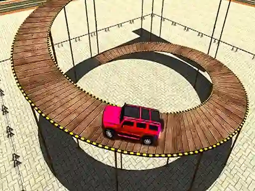 Spel Impossible Tracks Prado Car Stunt på nätet