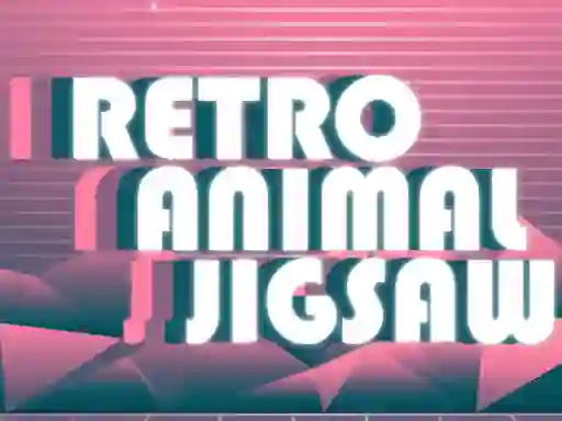 Spel Retro Animal Jigsaw på nätet