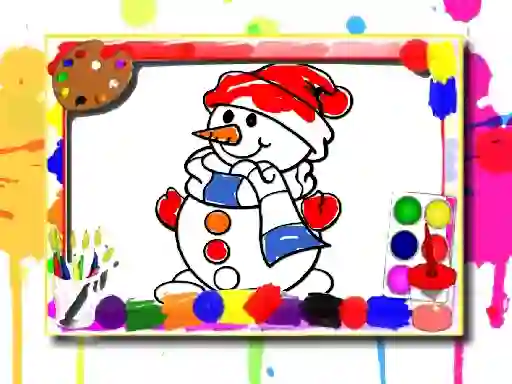 Spel Winter Coloring Book på nätet