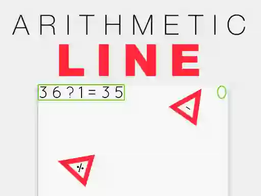 Spel Arithmetic line på nätet