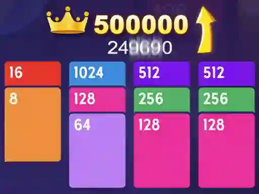 Spel 2048 Solitaire på nätet