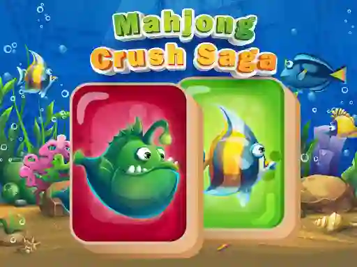 Spel Mahjong Crush Saga på nätet