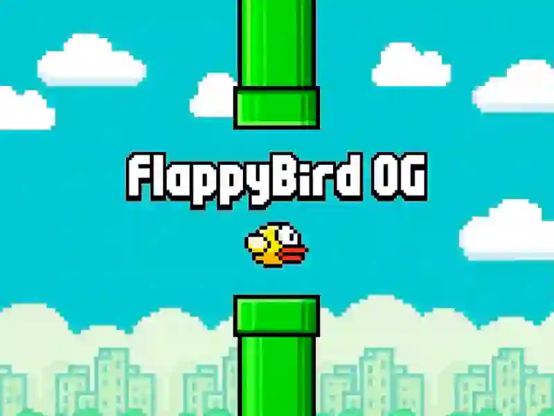 Spel Flappybird Og på nätet