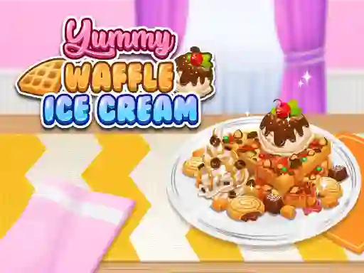 Spel Yummy Waffle Ice Cream på nätet
