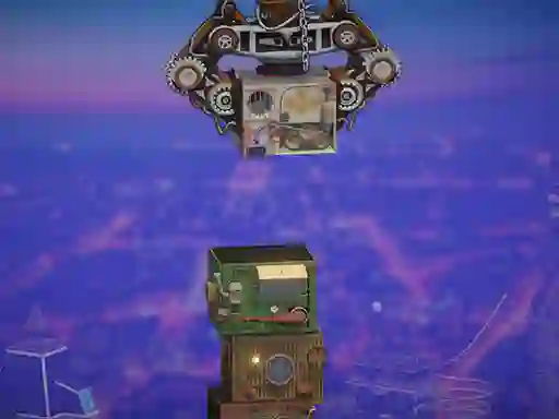 Spel Steampunk Tower Builder på nätet