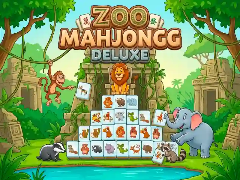 Spel Zoo Mahjongg Deluxe på nätet