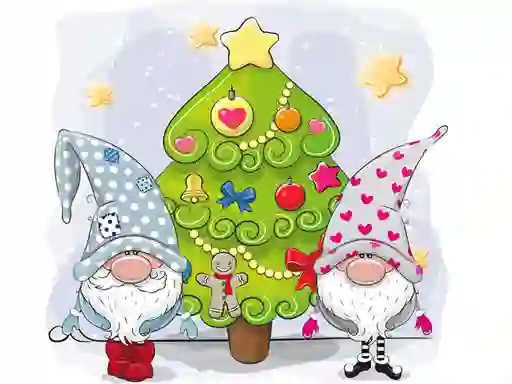 Spel Cute Gnomes Hidden Stars på nätet