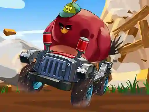 Spel Crazy Birds Kart Hidden Stars på nätet