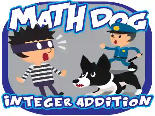 Spel Math Dog Integer Addition på nätet