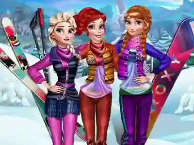 Spel Princesses Visit Arendelle på nätet