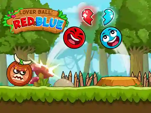 Spel Lover Ball: Red & Blue på nätet