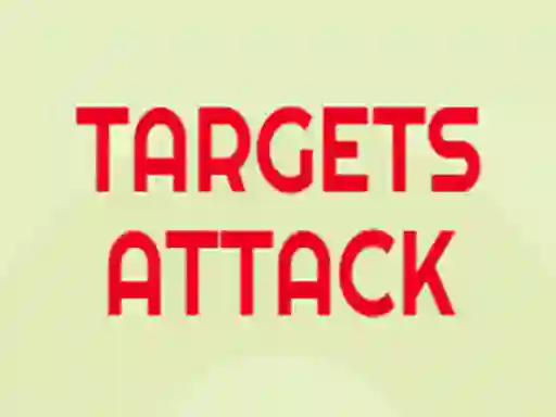 Spel Targets Attack på nätet