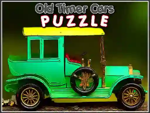 Spel Old Timer Cars Puzzle på nätet