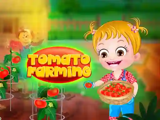 Spel Baby Hazel. Tomato farming på nätet