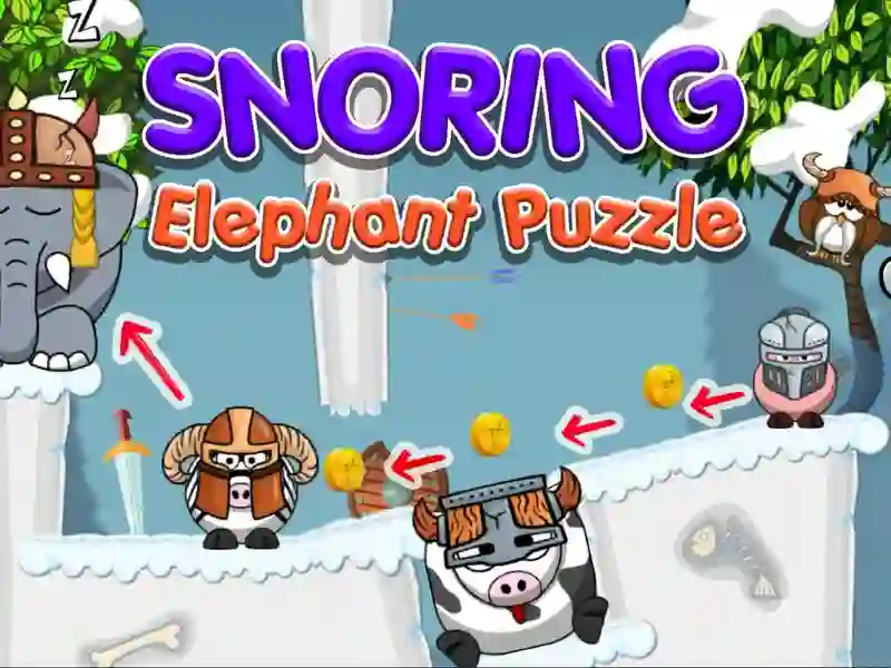 Spel Snoring Wake up Elephant på nätet