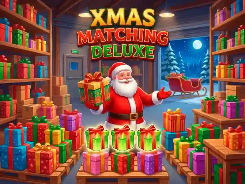 Spel Xmas Matching Deluxe på nätet