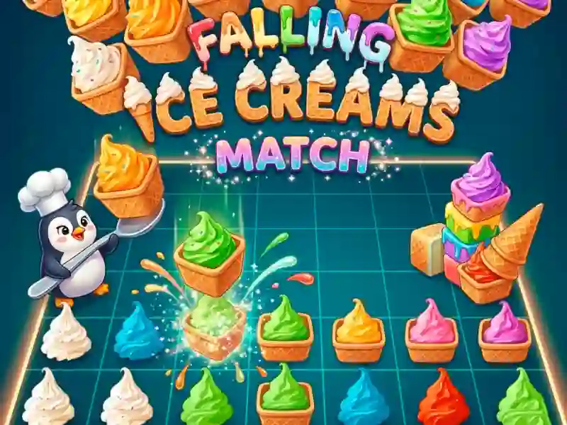 Spel Falling Ice Creams Match på nätet