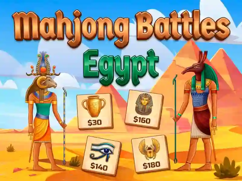 Spel Mahjong Battles Egypt på nätet