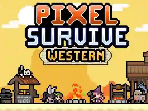 Spel Pixel Survive Western på nätet