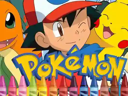 Spel Pokemon Coloring på nätet