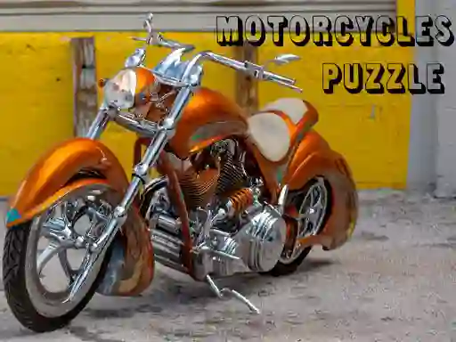 Spel Motorcycles Puzzle på nätet