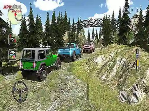 Spel Off Road Mountain Jeep Drive 2020 på nätet