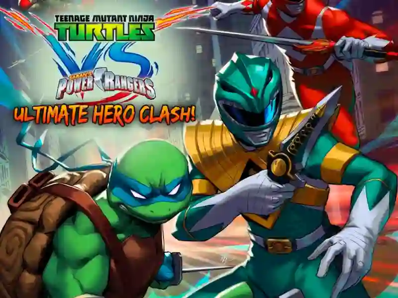 Spel Teenage Mutant Ninja Turtles VS Power Rangers: Ultimate Hero Clash på nätet