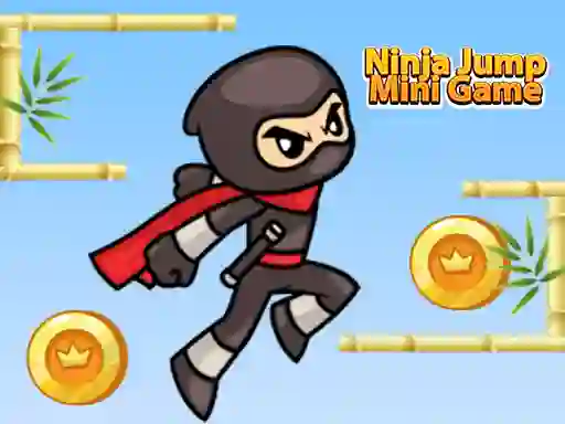 Spel Ninja Jump Mini Game på nätet