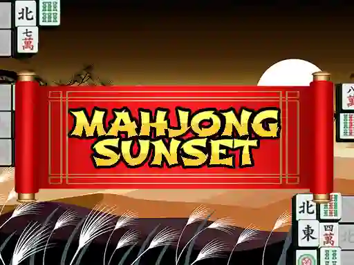 Spel Mahjong Sunset på nätet