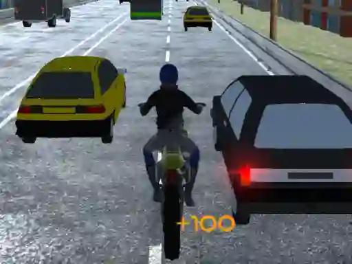 Spel Motorbike Traffic på nätet