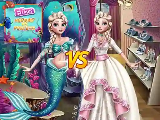 Spel Элиза: Русалка или принцесса på nätet