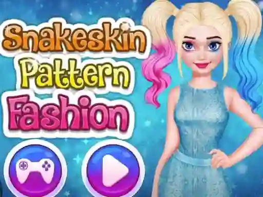 Spel Snakeskin Pattern Fashion på nätet
