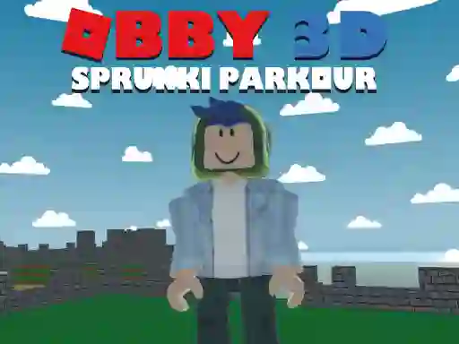 Spel Obby 3D Sprunki Parkour på nätet