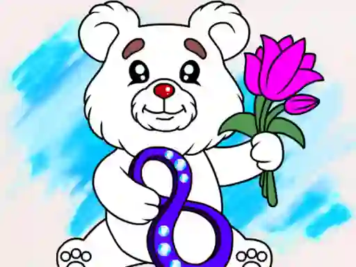Spel March Coloring Book på nätet