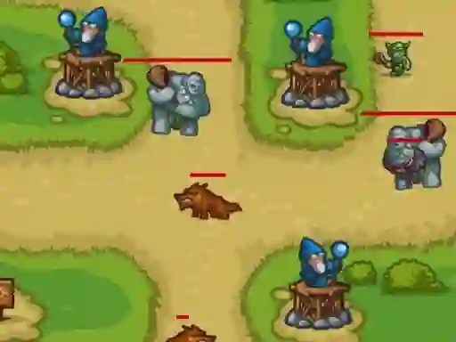 Spel Tower Defense 2D på nätet