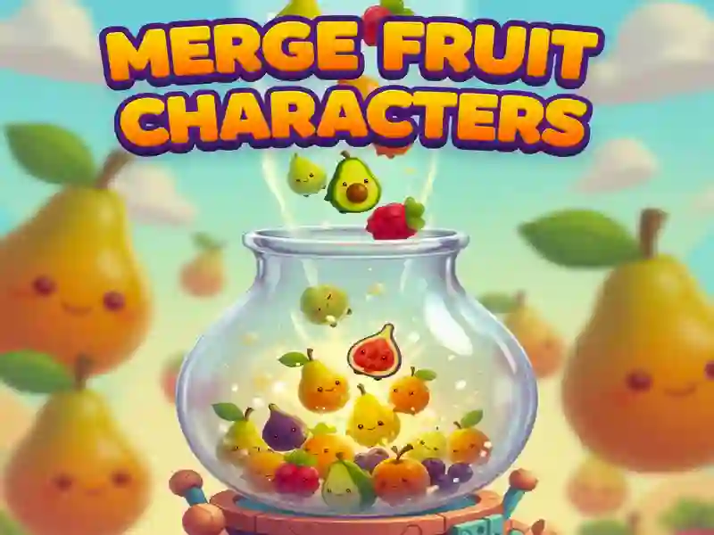Spel Merge Fruit Characters på nätet