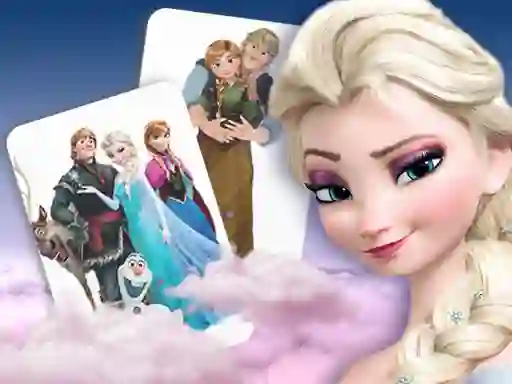 Spel Frozen Memory Card Match på nätet