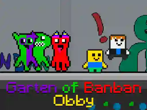 Spel Garten of Banban Obby på nätet