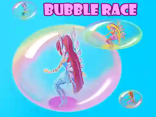Spel Winx Bubble Race på nätet