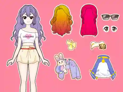 Spel Dress Up Babi Doll på nätet