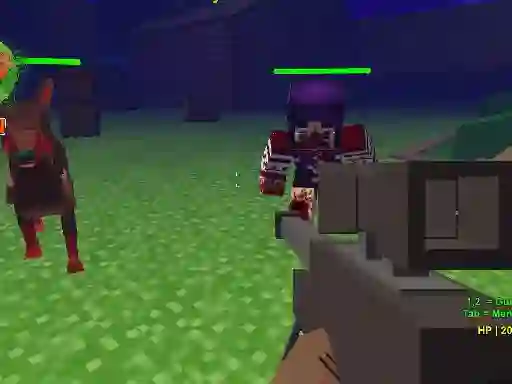Spel Pixel Zombie Suvival Toonfare på nätet