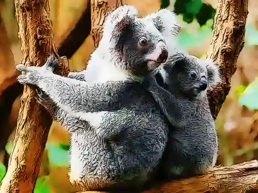 Spel Cute Baby Koala Bear på nätet