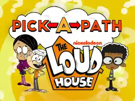 Spel The Loud House Pick-a-Path på nätet