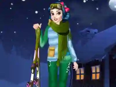 Spel Princess Winter Skiing på nätet