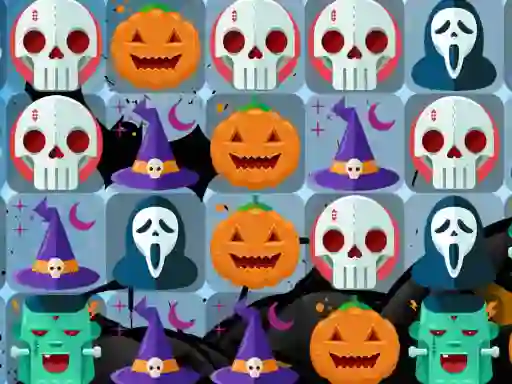 Spel Scary Halloween Match 3 på nätet