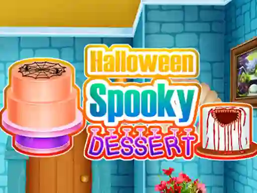 Spel Halloween Spooky Dessert på nätet