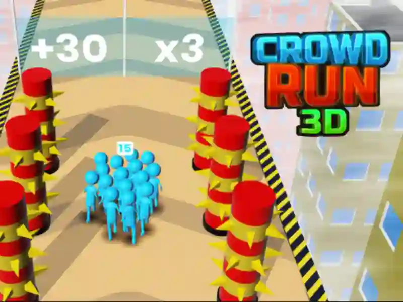Spel Crowd Run 3D på nätet