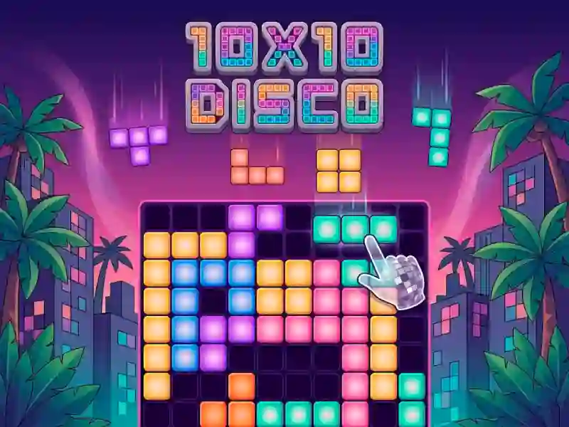 Spel 10x10 Disco på nätet
