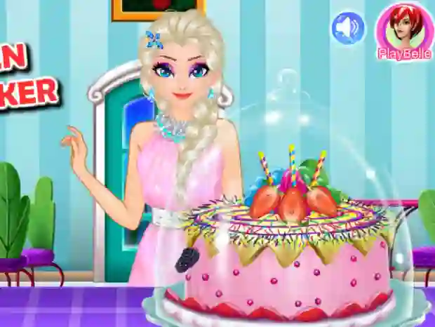 Spel Ice queen royal baker på nätet